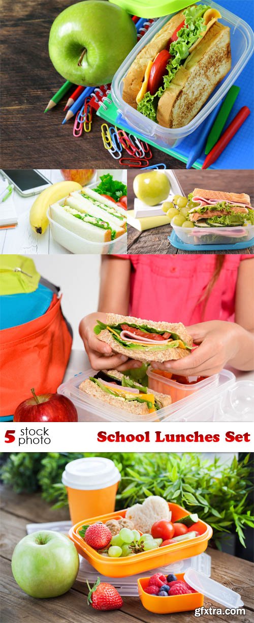 Photos - School Lunches Set