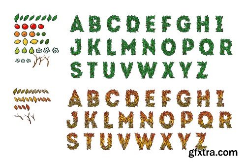 CM - Full editable alphabet & patterns - 257364