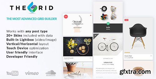 CodeCanyon - The Grid v1.0.0 - Responsive Grid Builder for Wordpress - 13306812