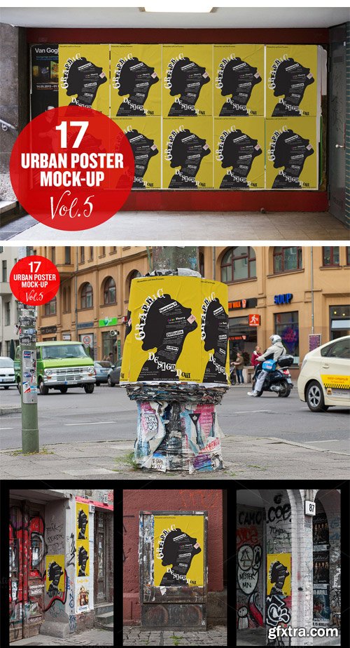 CM 294206 - Urban Poster Mock-up VOL.5