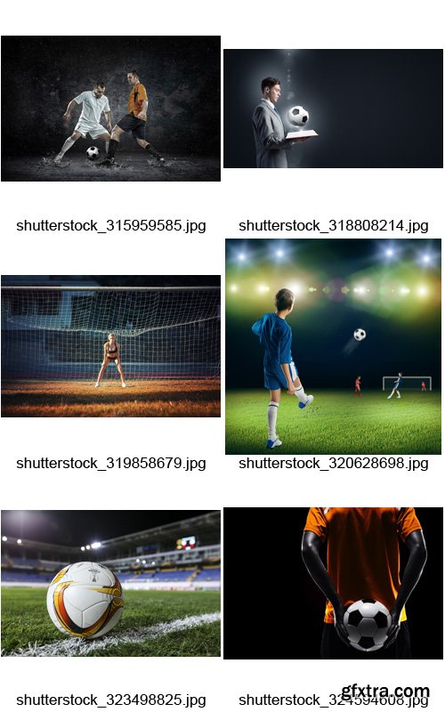 Amazing SS - Soccer, Football Players 3, 25xJPGs