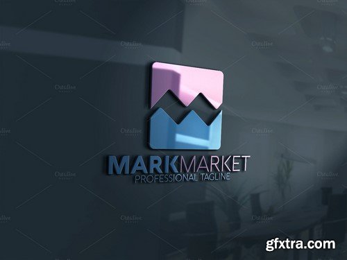 CM - Mark Market M Letter Logo - 405209