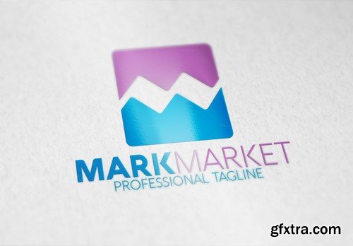 CM - Mark Market M Letter Logo - 405209