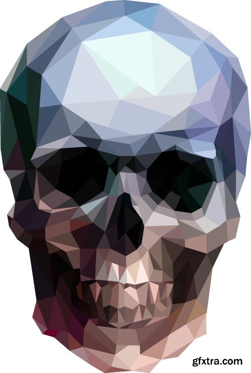 Low Poly Vector Design 2 - 24x EPS