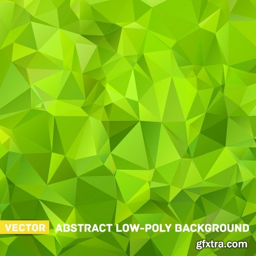 Low Poly Vector Design 2 - 24x EPS