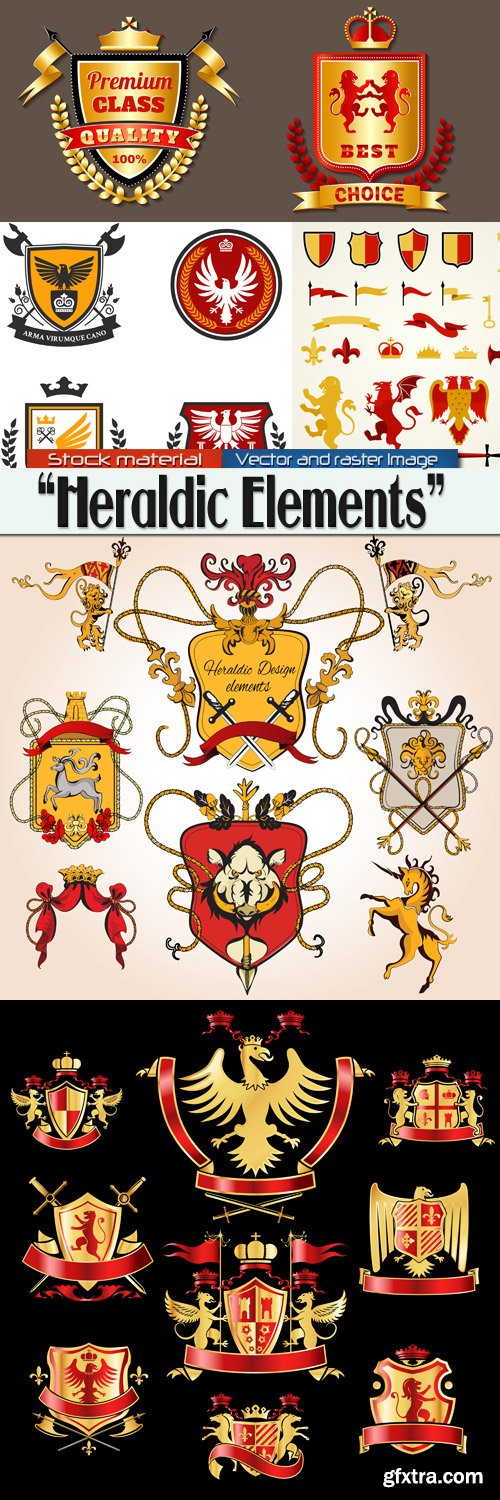 Heraldic Elements Collection