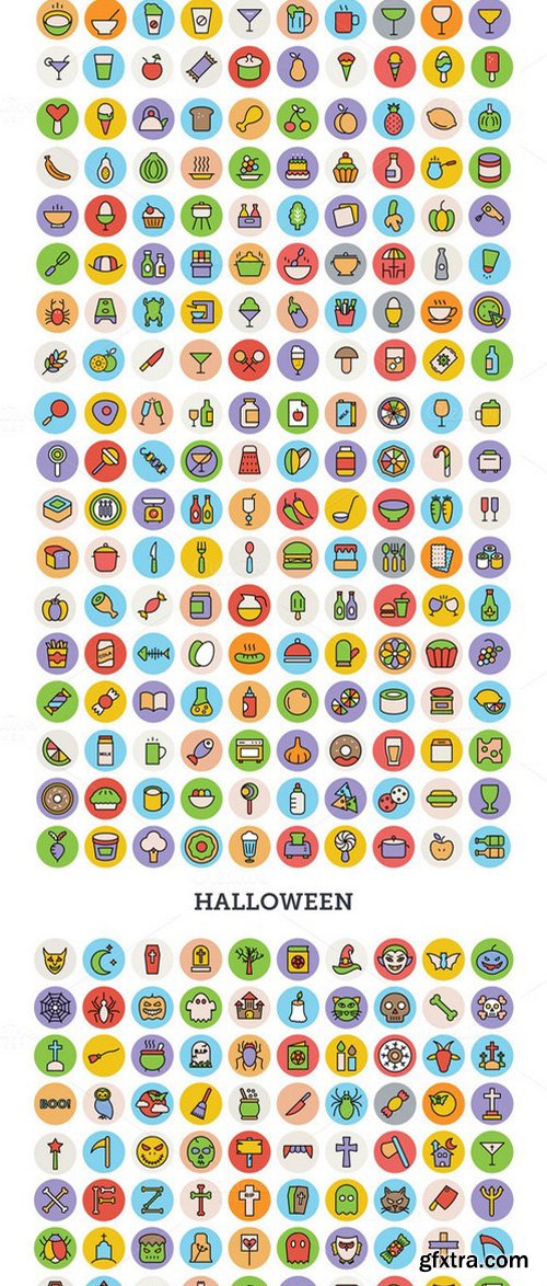 CM - 3000 Creative Vector Icons Bundle 407912