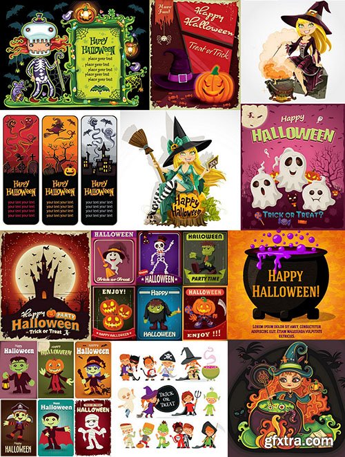 Halloween Collection 6 - 25x EPS