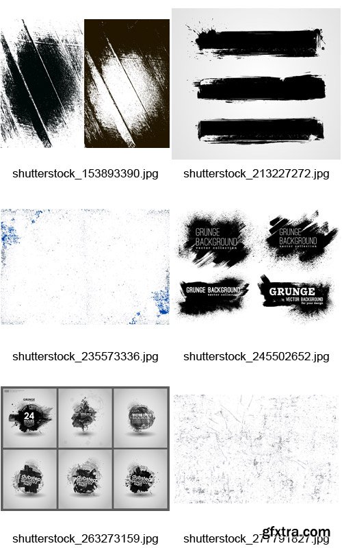 Amazing SS - Different Grunge Elements 2, 25xEPS