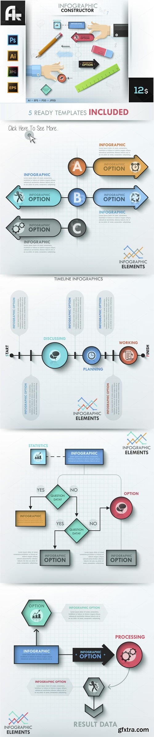 CM 408059 - Infographic Constructor Set 1