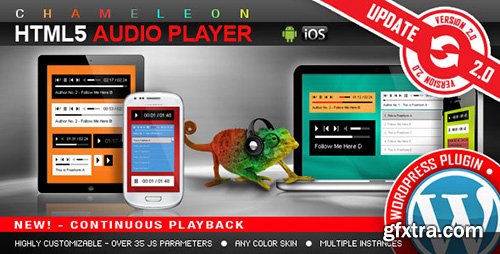 CodeCanyon - HTML5 Audio Player WordPress Plugin v2.6.1 - 4429751