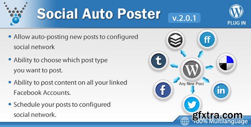 CodeCanyon - Social Auto Poster v2.0.1 - WordPress Plugin - 5754169