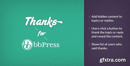 CodeCanyon - bbPress Thanks v1.0.2 - WordPress Plugin - 7119265