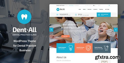 ThemeForest - Dent-All v1.1 - Dental Practice WordPress Theme - 13065248