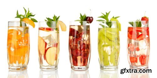 Glasses with Drinks, 25x UHQ JPEG