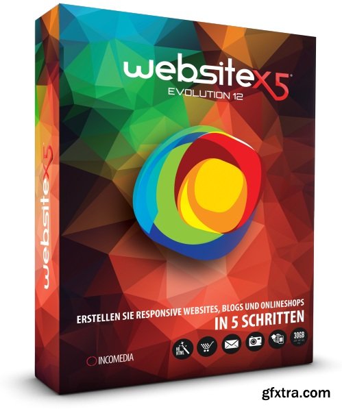 Incomedia WebSite X5 Evolution 12.0.4.21 Multilingual