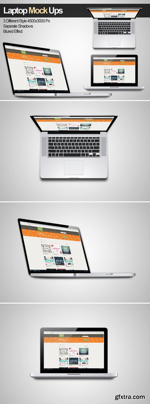 CM - Laptop Mockups 409753