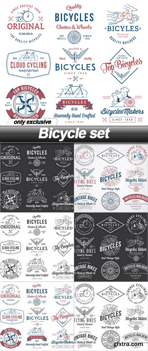 Bicycle set - 6 EPS