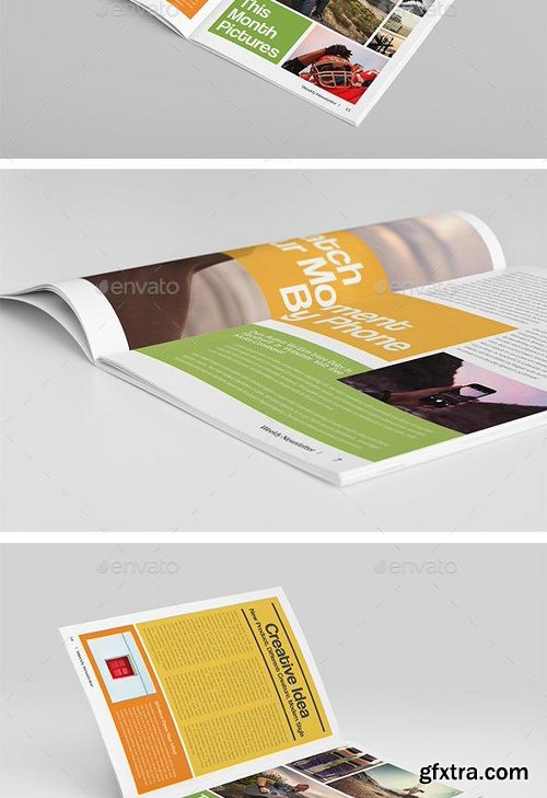 GraphicRiver Modern Colorful Newsletter 12024034