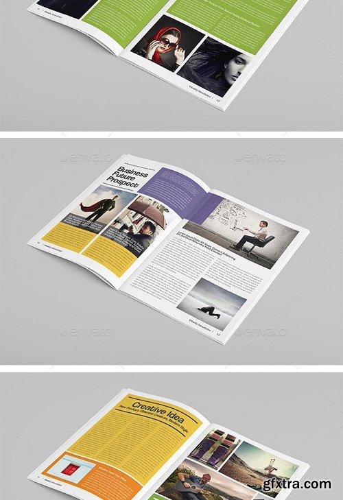 GraphicRiver Modern Colorful Newsletter 12024034