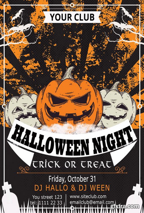 CM - Halloween Party Flyer 410417