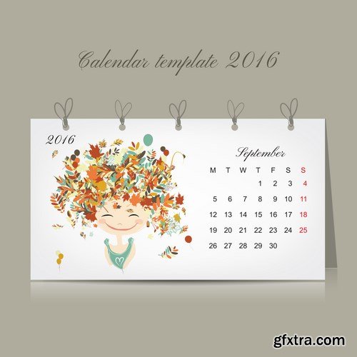 Calendar 2016 - 12 EPS