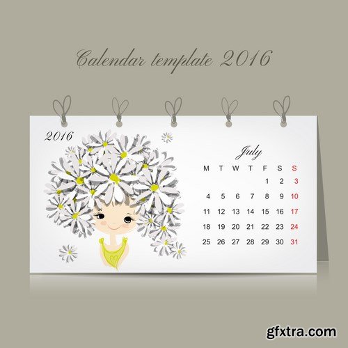 Calendar 2016 - 12 EPS