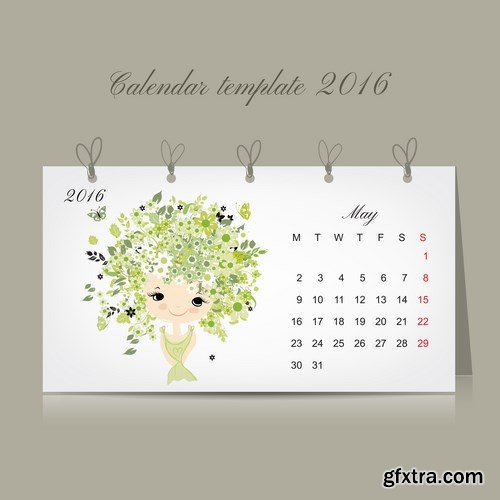 Calendar 2016 - 12 EPS