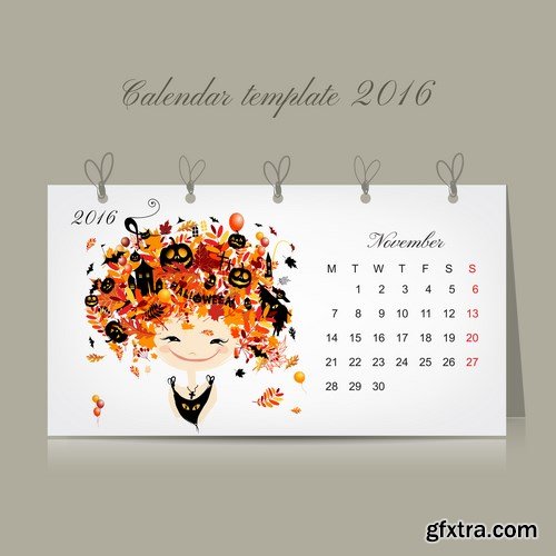 Calendar 2016 - 12 EPS