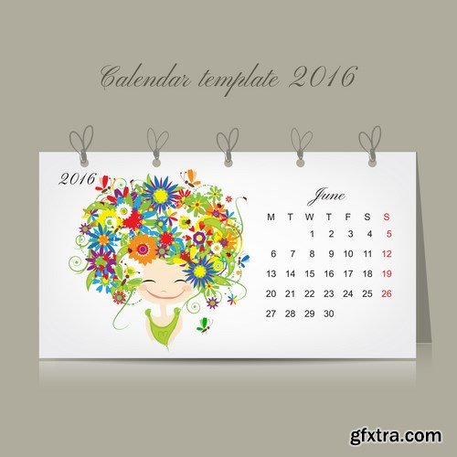 Calendar 2016 - 12 EPS