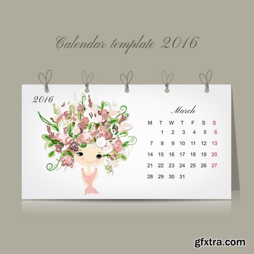 Calendar 2016 - 12 EPS