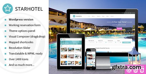 ThemeForest - Starhotel v1.4.3 - Responsive Hotel WordPress Theme - 10947944