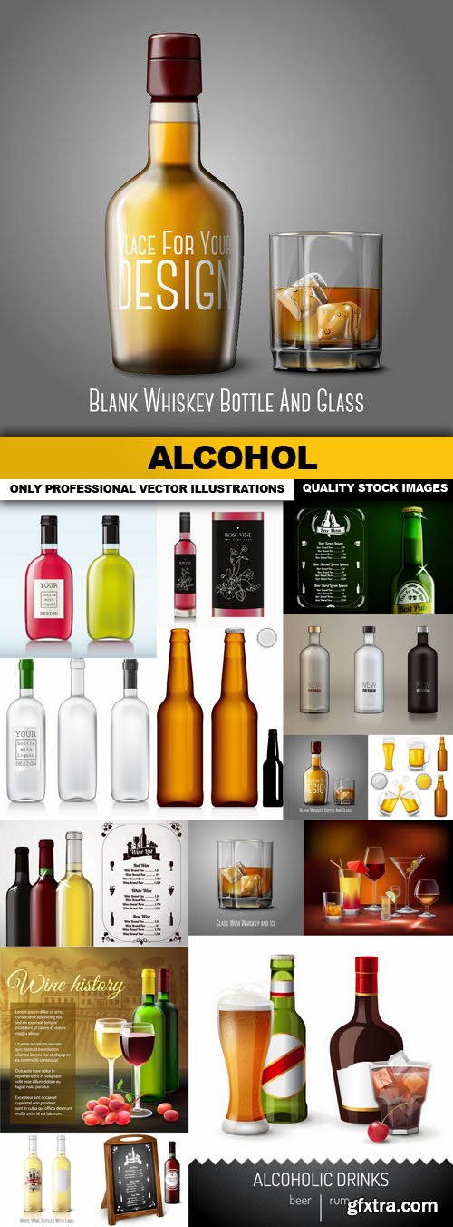 Alcohol - 15 Vector