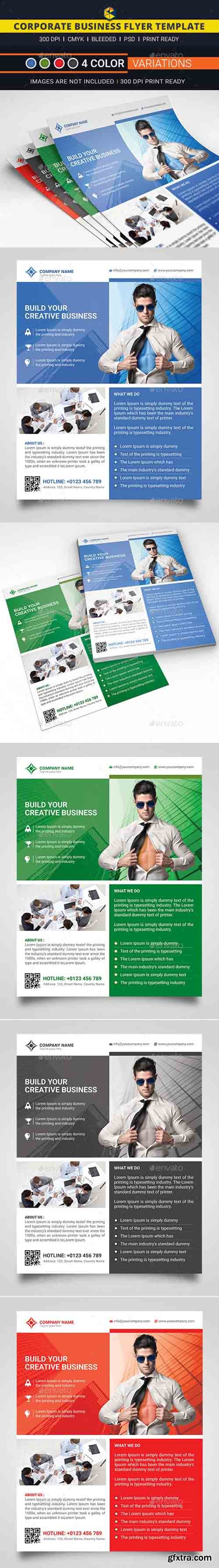 Corporate Business Flyer 12373643