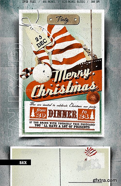 GraphicRiver - Christmas Flyer Poster Bundle VOL131 13343636