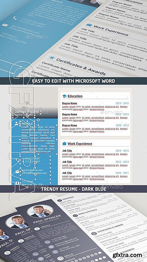 GraphicRiver - Resume Bundle 13347346