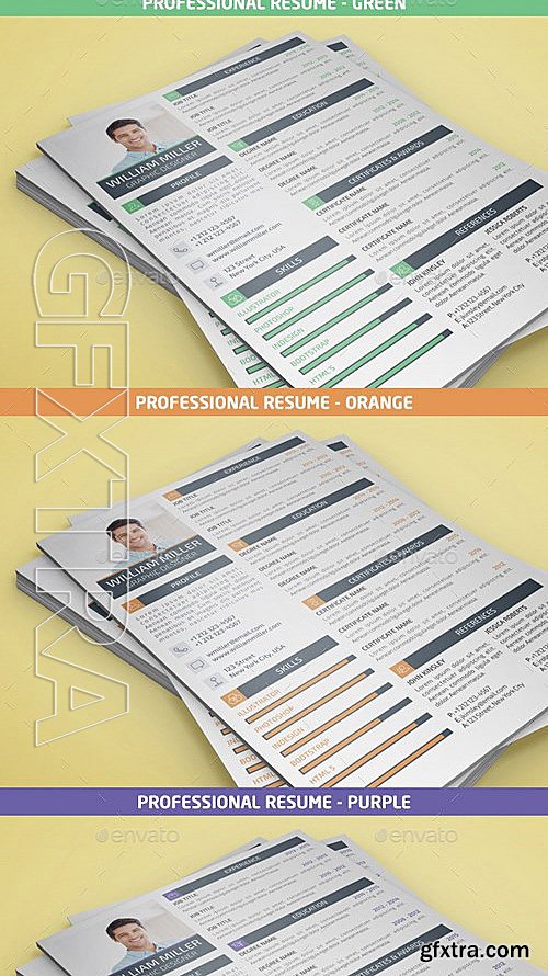 GraphicRiver - Resume Bundle 13347346