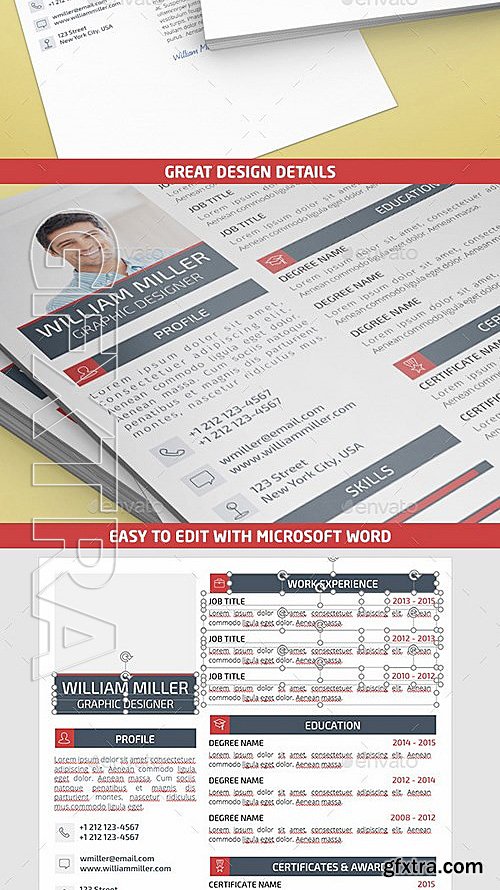 GraphicRiver - Resume Bundle 13347346