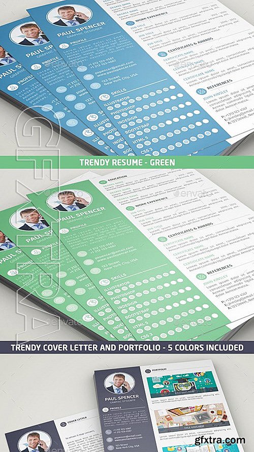 GraphicRiver - Resume Bundle 13347346