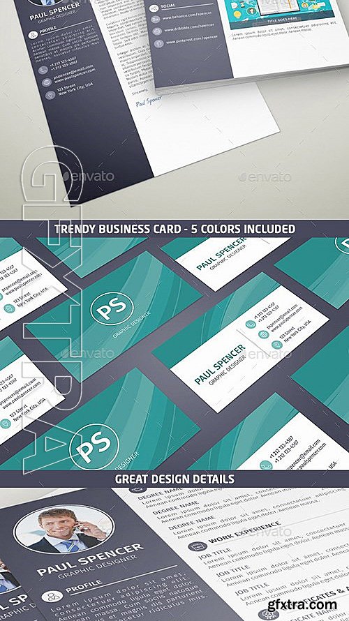 GraphicRiver - Resume Bundle 13347346