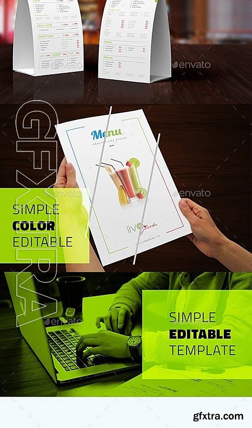 GraphicRiver - Restaurant Bar Menu Template 13341922