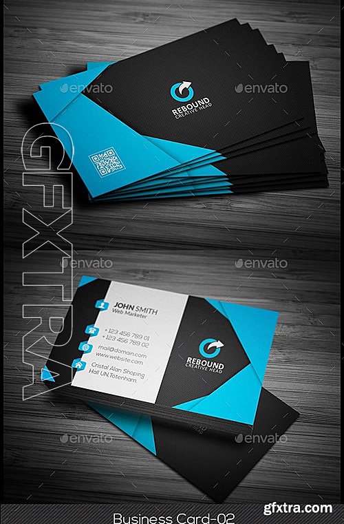 GraphicRiver - Business Card Bundle 2 in 1 13344214