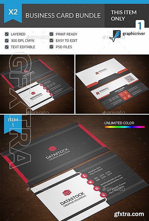 GraphicRiver - Business Card Bundle 13343210