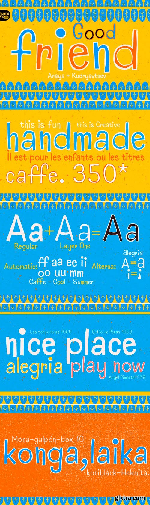 CM - Goodfriend Display Fonts 411365