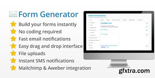 CodeCanyon - Contact Form Generator v2.6 - Form Builder - 1719810