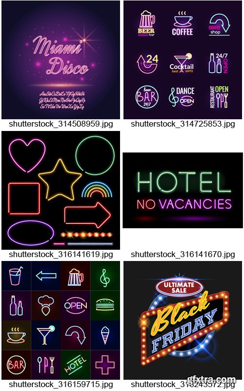 Amazing SS - Neon Signs 2, 25xEPS