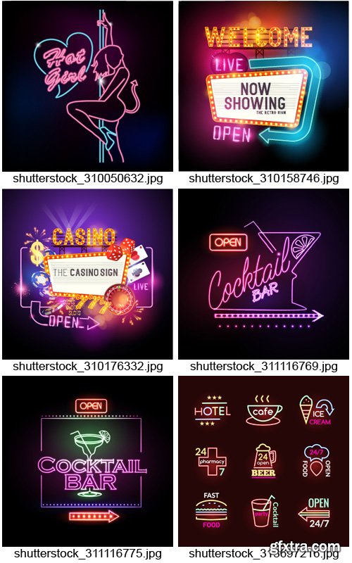 Amazing SS - Neon Signs 2, 25xEPS