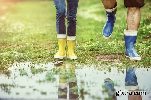 Collection of deluge downpour rain autumn walk through a puddle autumn weather 25 HQ Jpeg