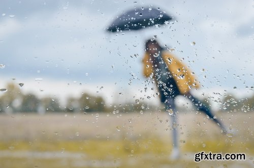 Collection of deluge downpour rain autumn walk through a puddle autumn weather 25 HQ Jpeg