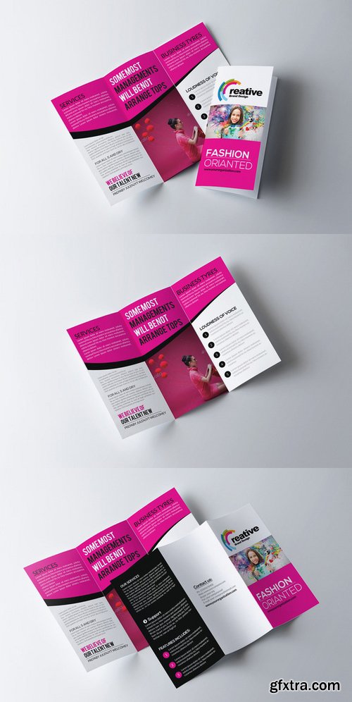 CM - 3 Fold Business Brochure 400368